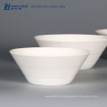 2016 Novo Produto Fine Bone China Puro branco reutilizável em massa Bowl